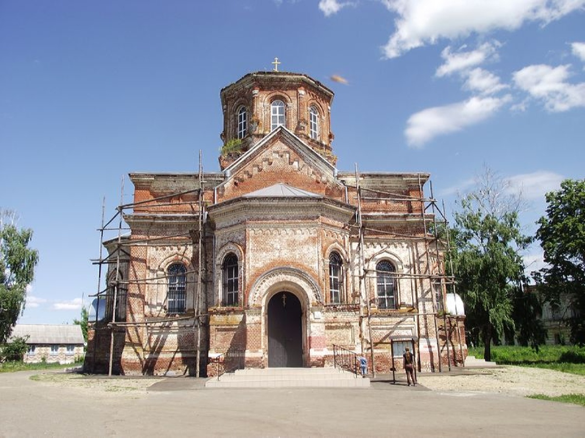  Вознесенский храм села Пограничное Колышлейского района