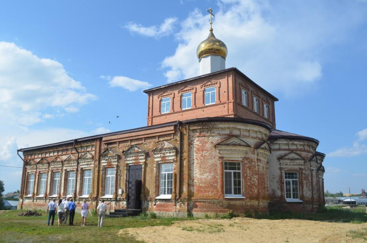 Казанский храм в селе Сластуха