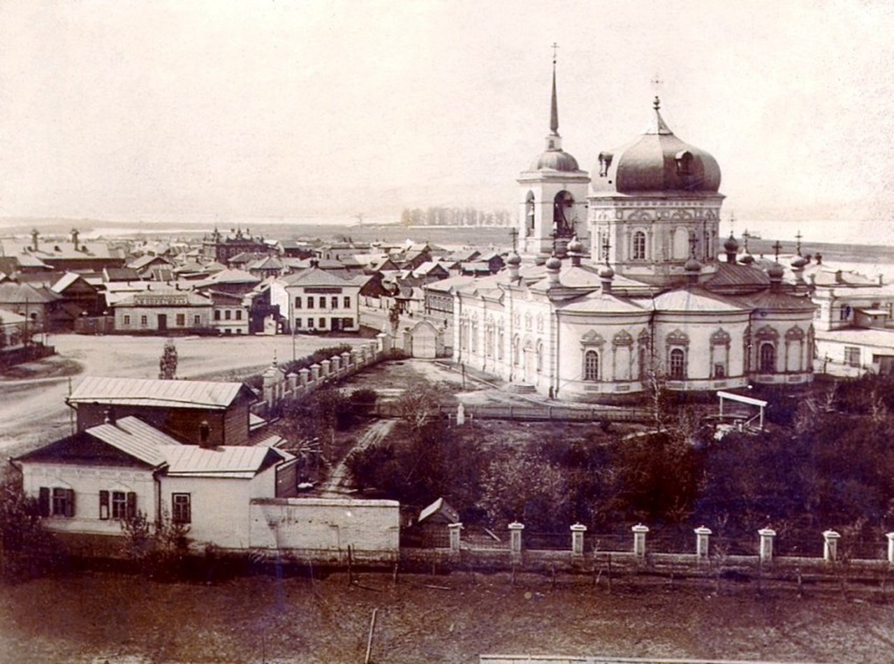 Старый Покровский храм Покровской слободы (Энгельс)