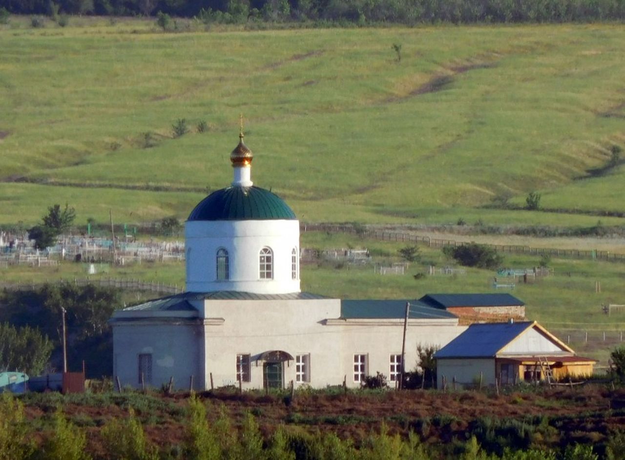 Храм села Мордово Красноармейского района Саратовской области