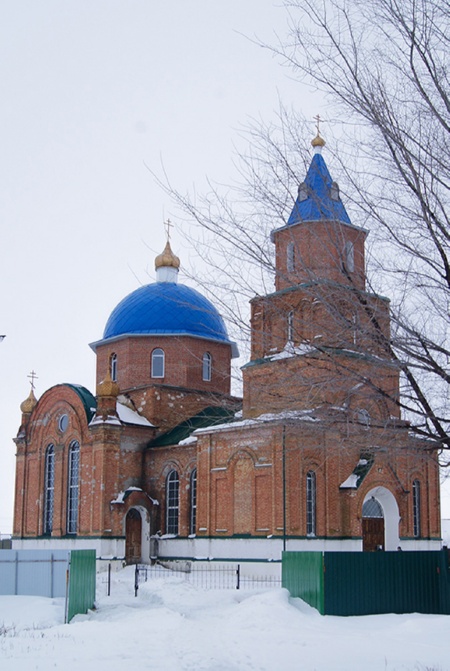 Покровский храм села Балаши Озинского района