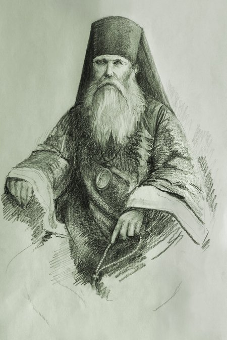 Епископ Пугачевский Павел. Рисунок А. Г. Моченцова