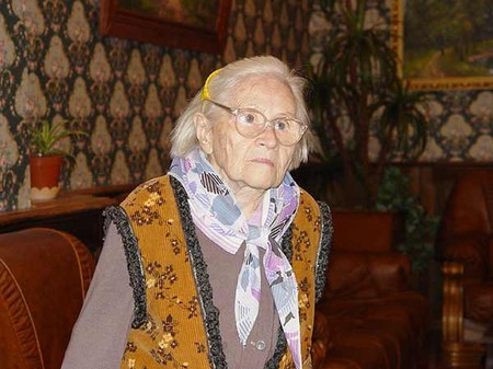 Дочь,  Клавдия Петровна Шмарина, 96 лет, фото 2005 года