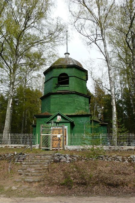  Храм в селе Загородье Максатихинского района Калининской области