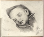 Рисунок Колоярского Н.А. Гера спит