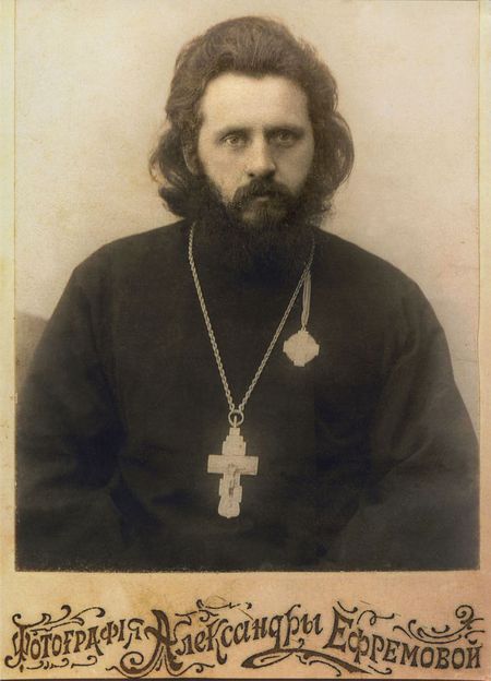 Священник Владимир Воробьев, настоятель Спасо-Преображенского собора г. Архангельска, 1905–1907 годы