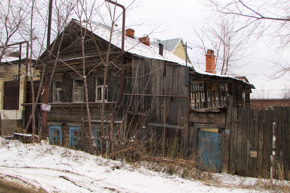 Дом Воробьевых на улице Веселой, 2015 год. Фото В. Теплова