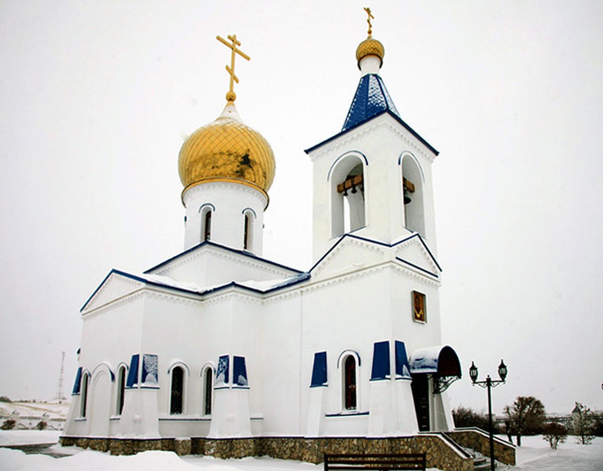 Покровский храм в с. Белогорное